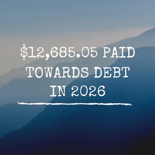 payoff snapshot - debt paid this month