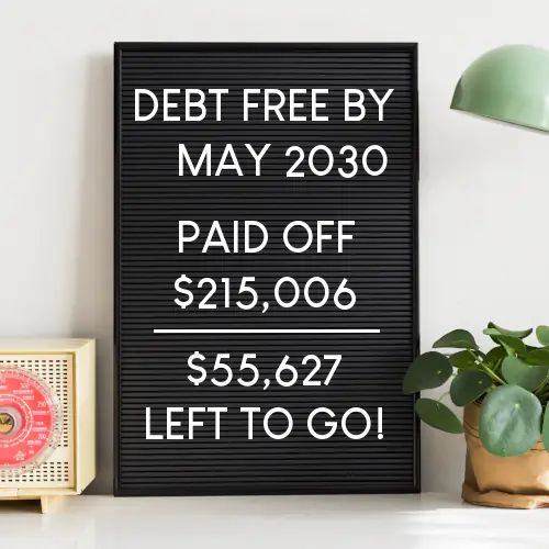 payoff snapshot - motivation board