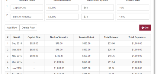 debt snowball payment calculator