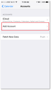 iOS calendar step #1 iOS calendar step #1