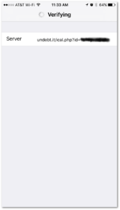 iOS calendar step #5 iOS calendar step #5