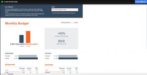 Google Sheets Expense Tracker Template