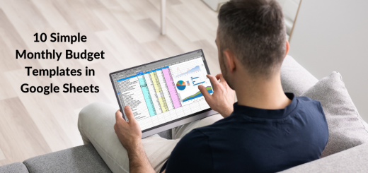 10 Simple Monthly Budget Templates in Google Sheets