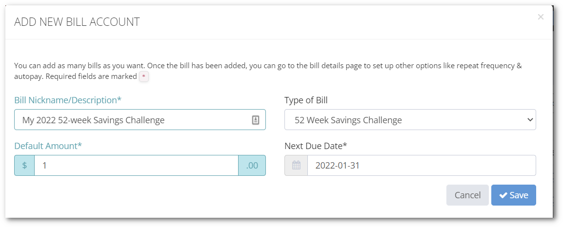 52 Week Savings Challenge 2022 - Undebt.it Blog
